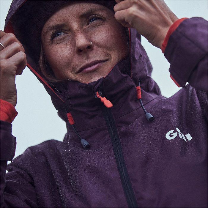 2024 Gill Womens Navigator Sailing Jacket IN86JW - Fig